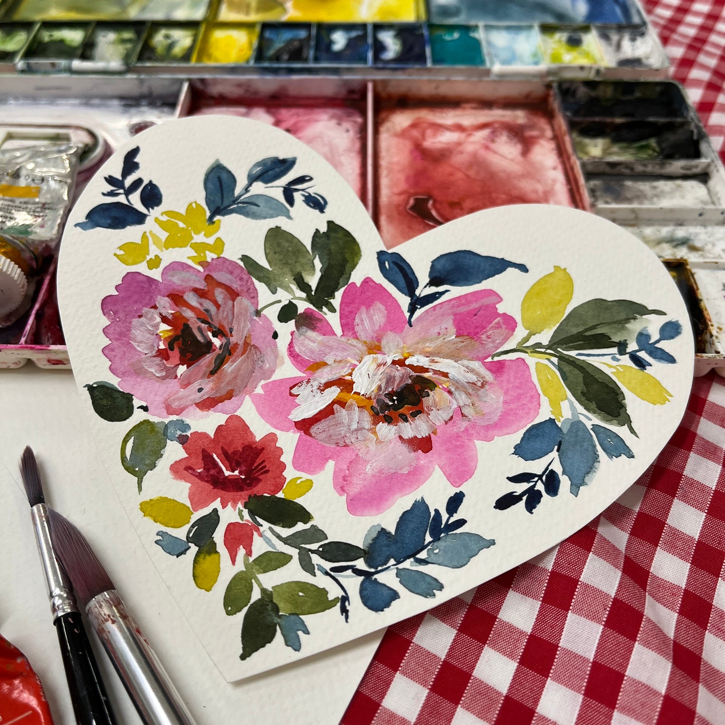 Painted heart Val2411