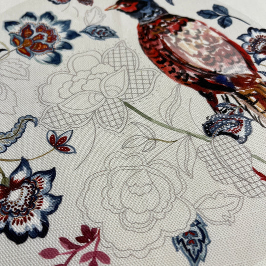 PRE ORDER** Chintz embroidery panel