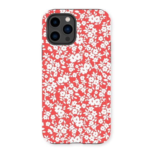 CORAL DITSY FLORAL Phone Case