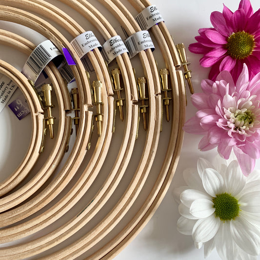 4 Inch (10 cm) Elbesee Wooden Embroidery hoop
