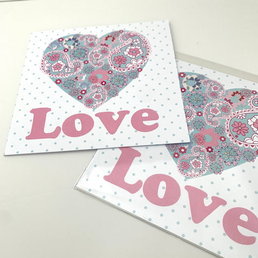 Love greeting card
