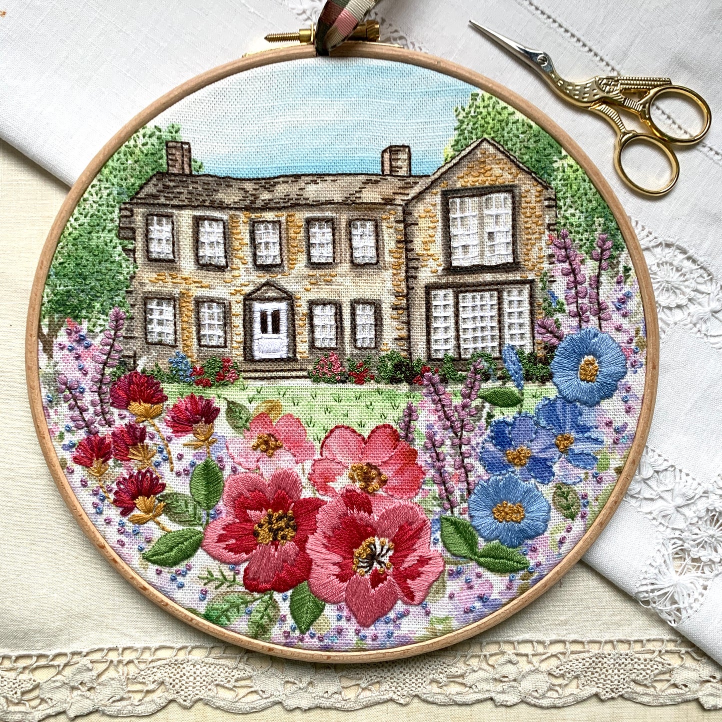 Brontë Embroidery kit