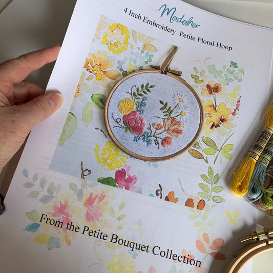 PDF 4 inch Petite Floral From the Petite Bouquet collection.