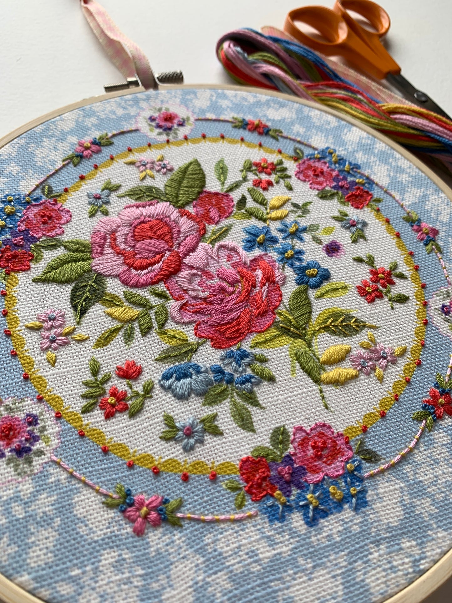 Porcelain Embroidery kit.