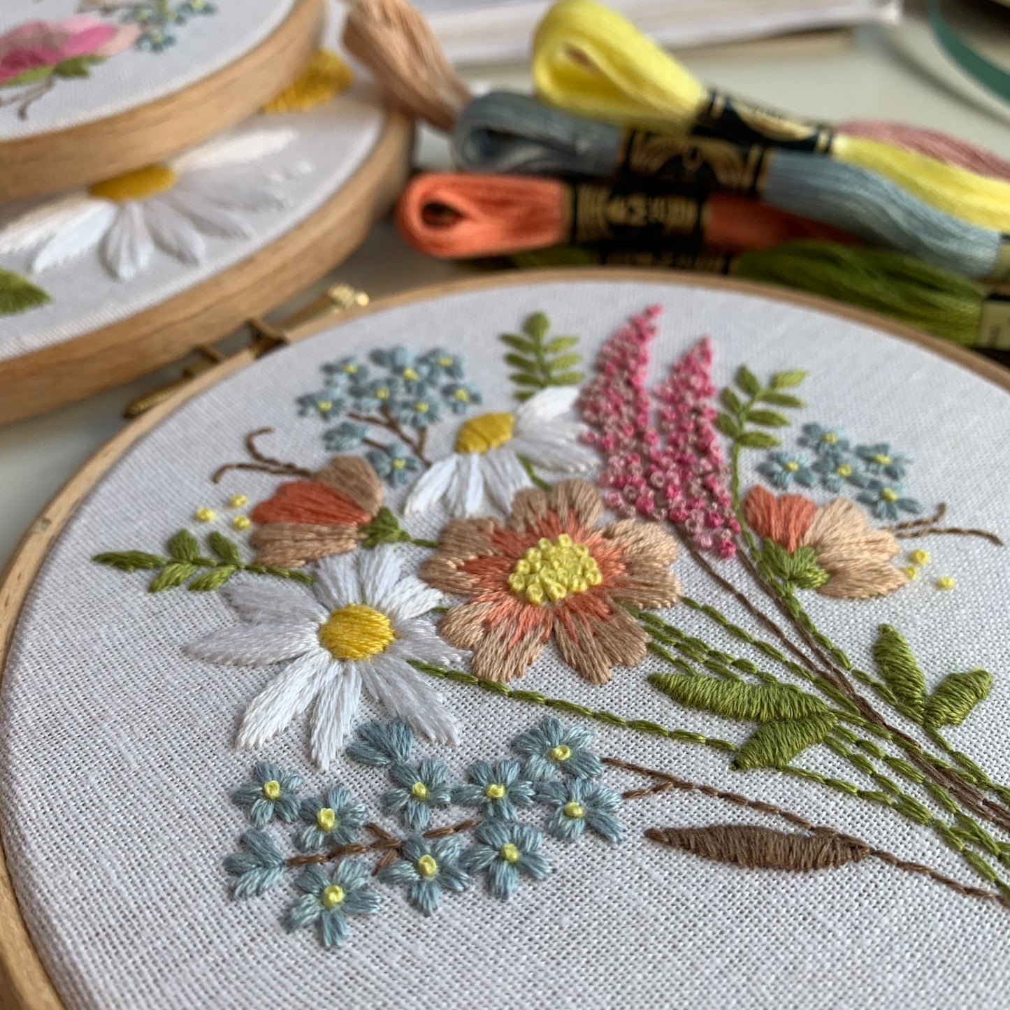 HALF PRICE** Petite bouquet PDF pattern Bundle! 3 designs.