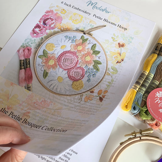 PDF 6 Inch Petite Blooms Hoop From the petite Bouquet collection.