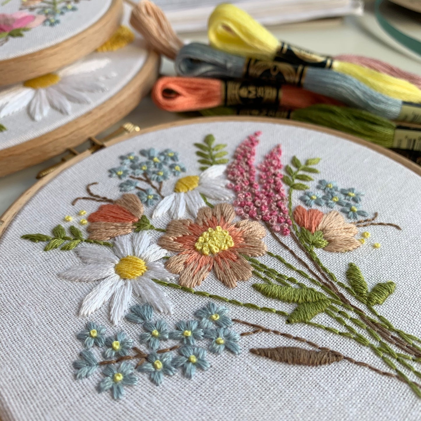 PDF 5 inch Petite Posy Hoop From the Petite Bouquet collection.