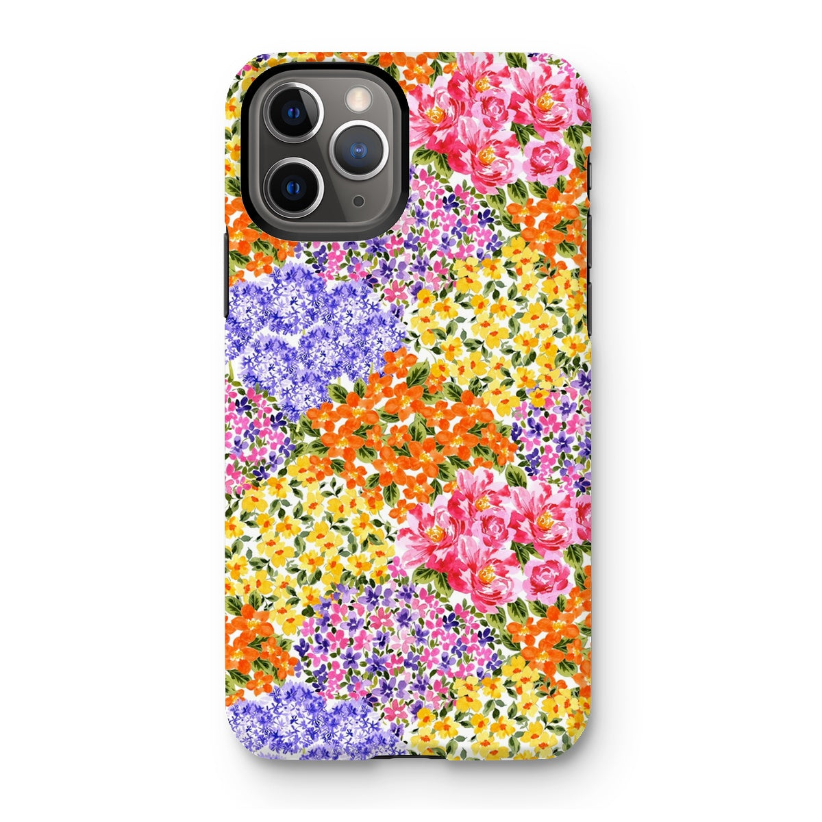 Chelsea Flower Patchwork Tough Phone Case