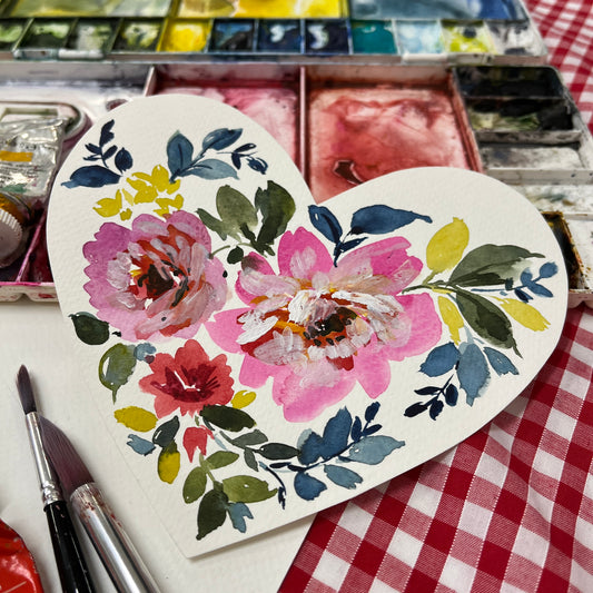 Painted heart Val2411