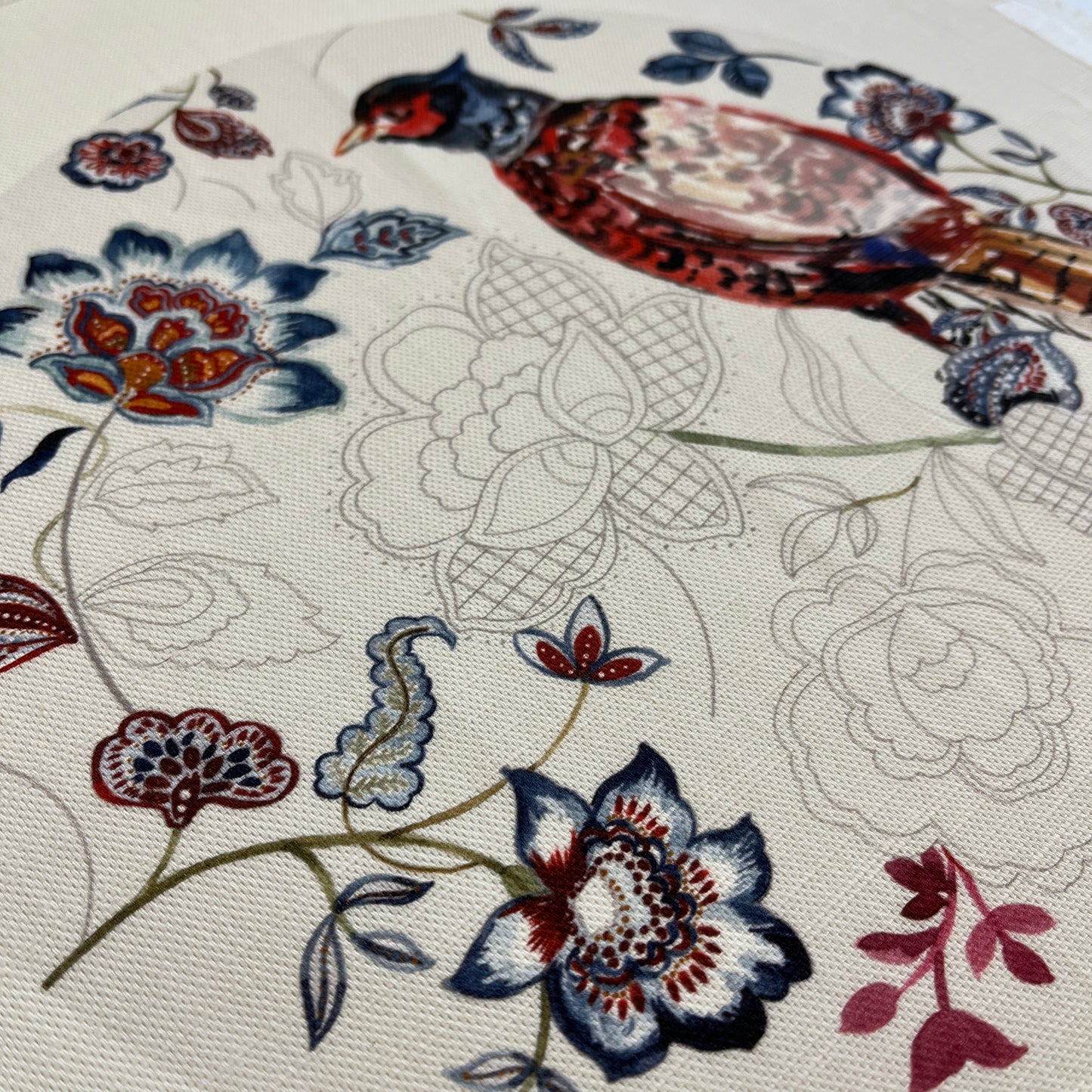PRE ORDER** Chintz embroidery panel