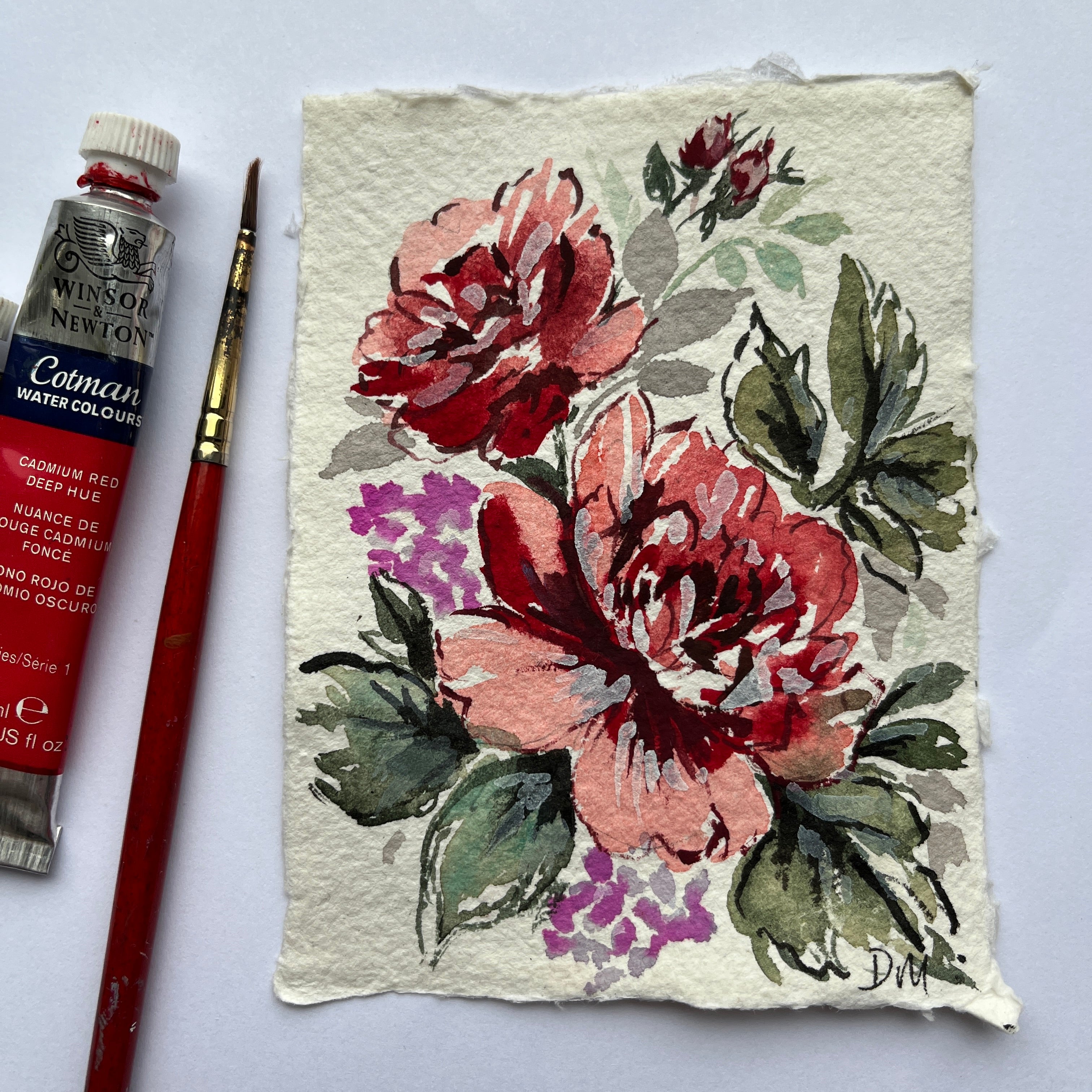 Chelsea Miniature painting 0248