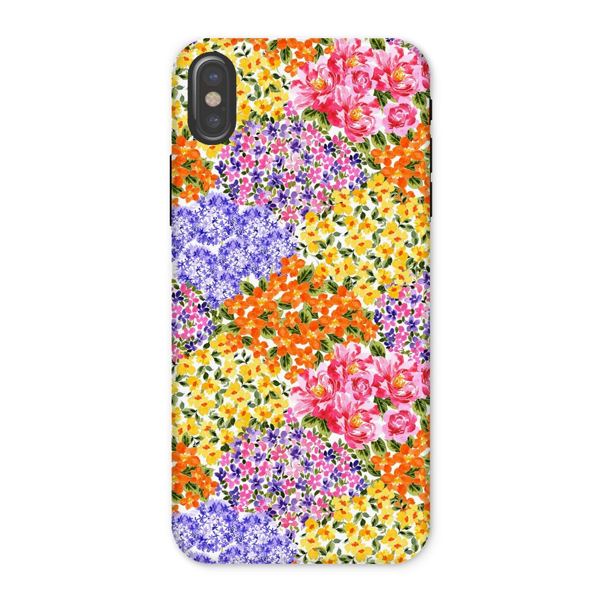 Chelsea Flower Patchwork Tough Phone Case