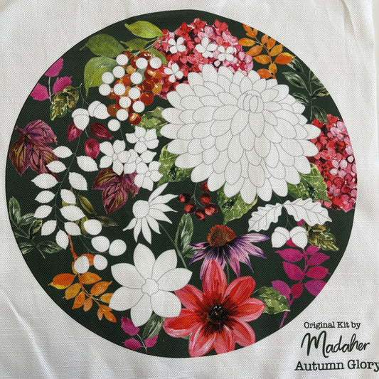 PRE ORDER** Autumn Glory embroidery panel