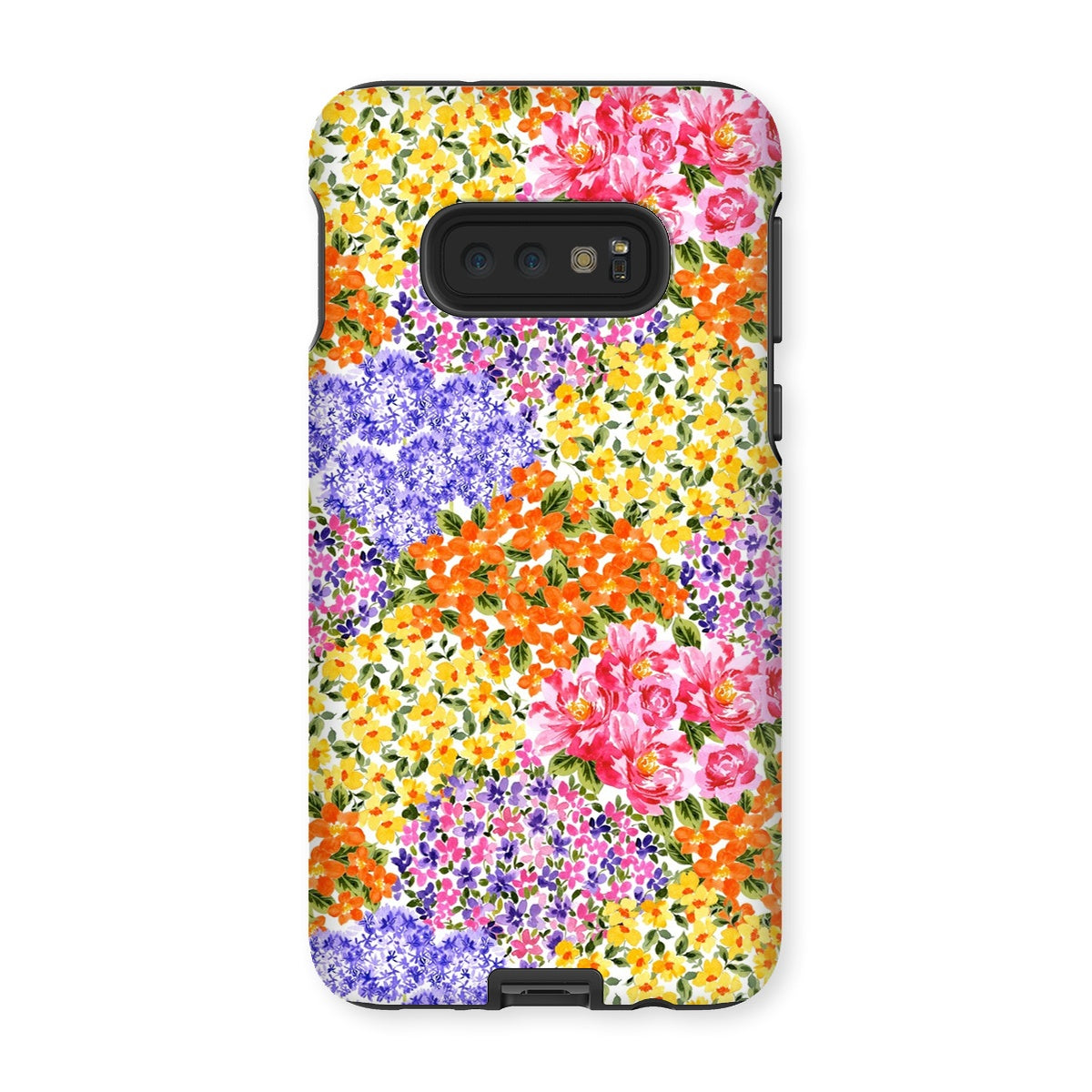 Chelsea Flower Patchwork Tough Phone Case