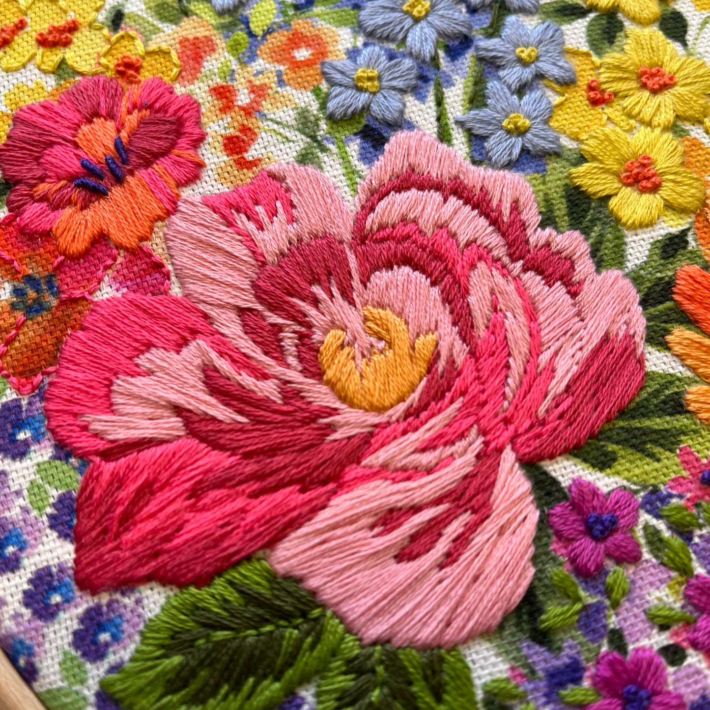 Chelsea Flower show Embroidery kit.