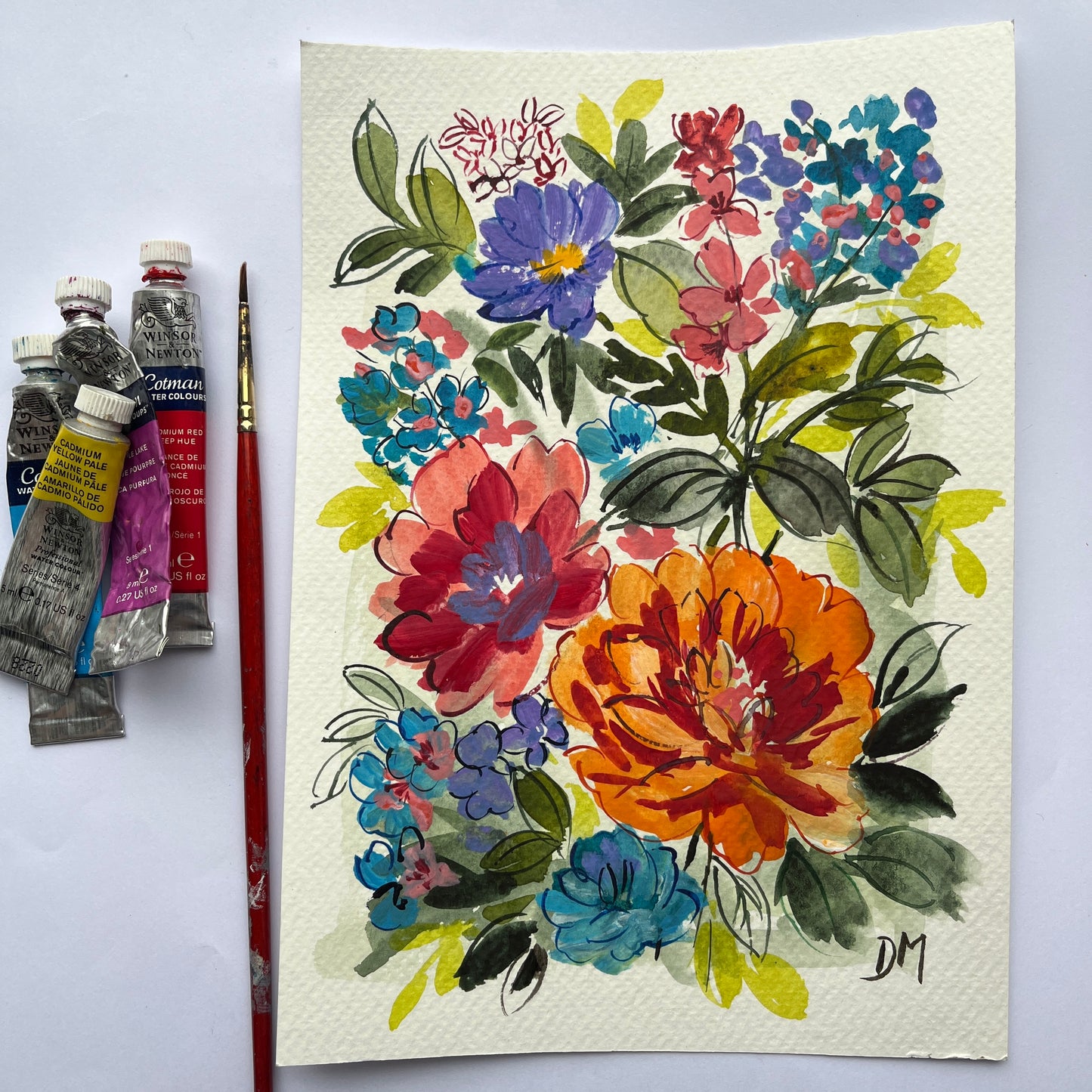 Chelsea A5 painting 02422