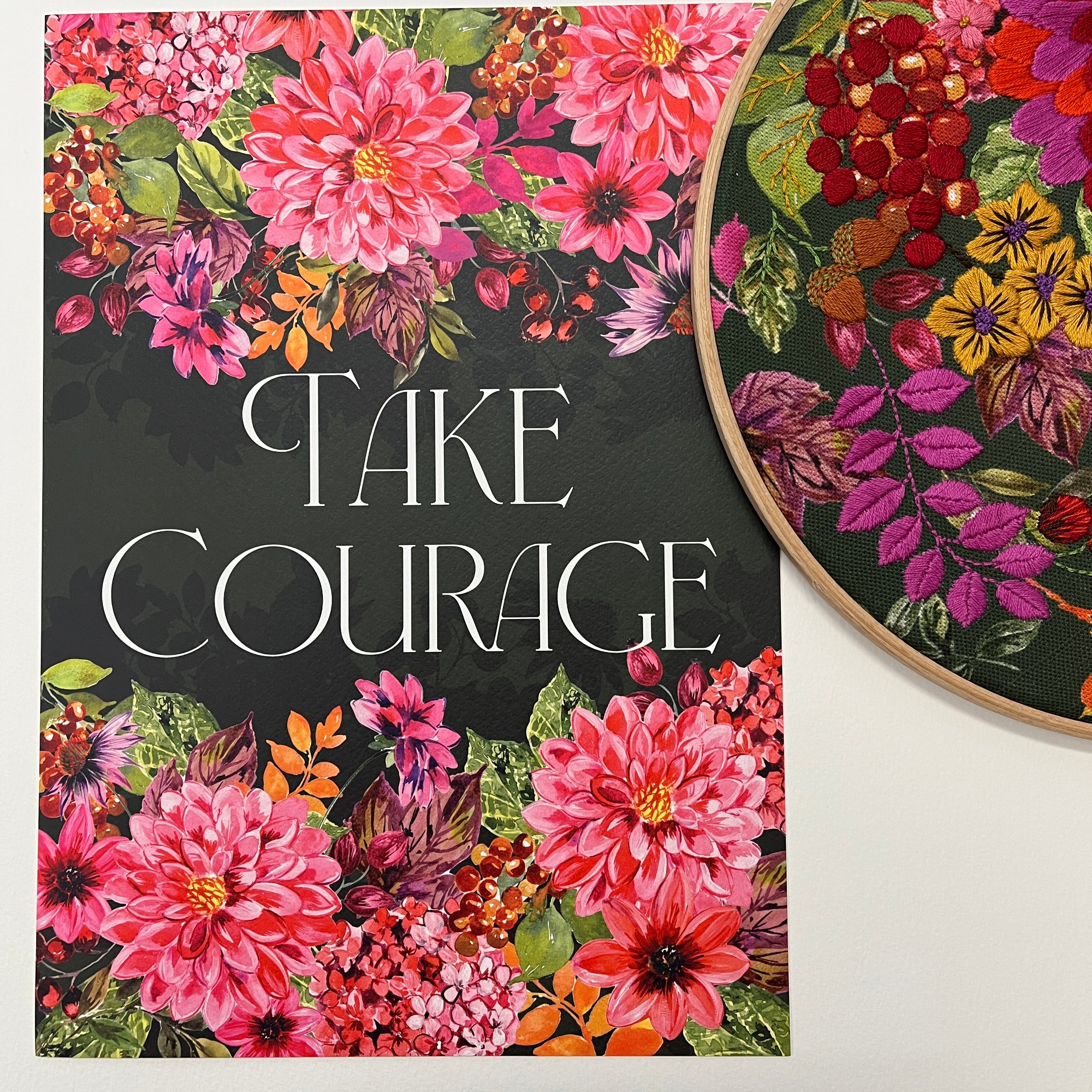 NEW** Take Courage fundraiser art print.