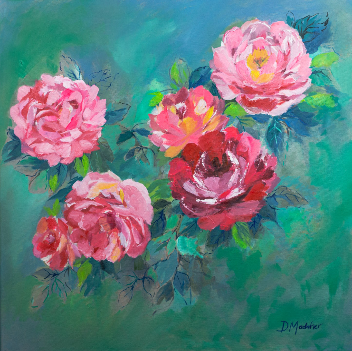 Roses in Emerald