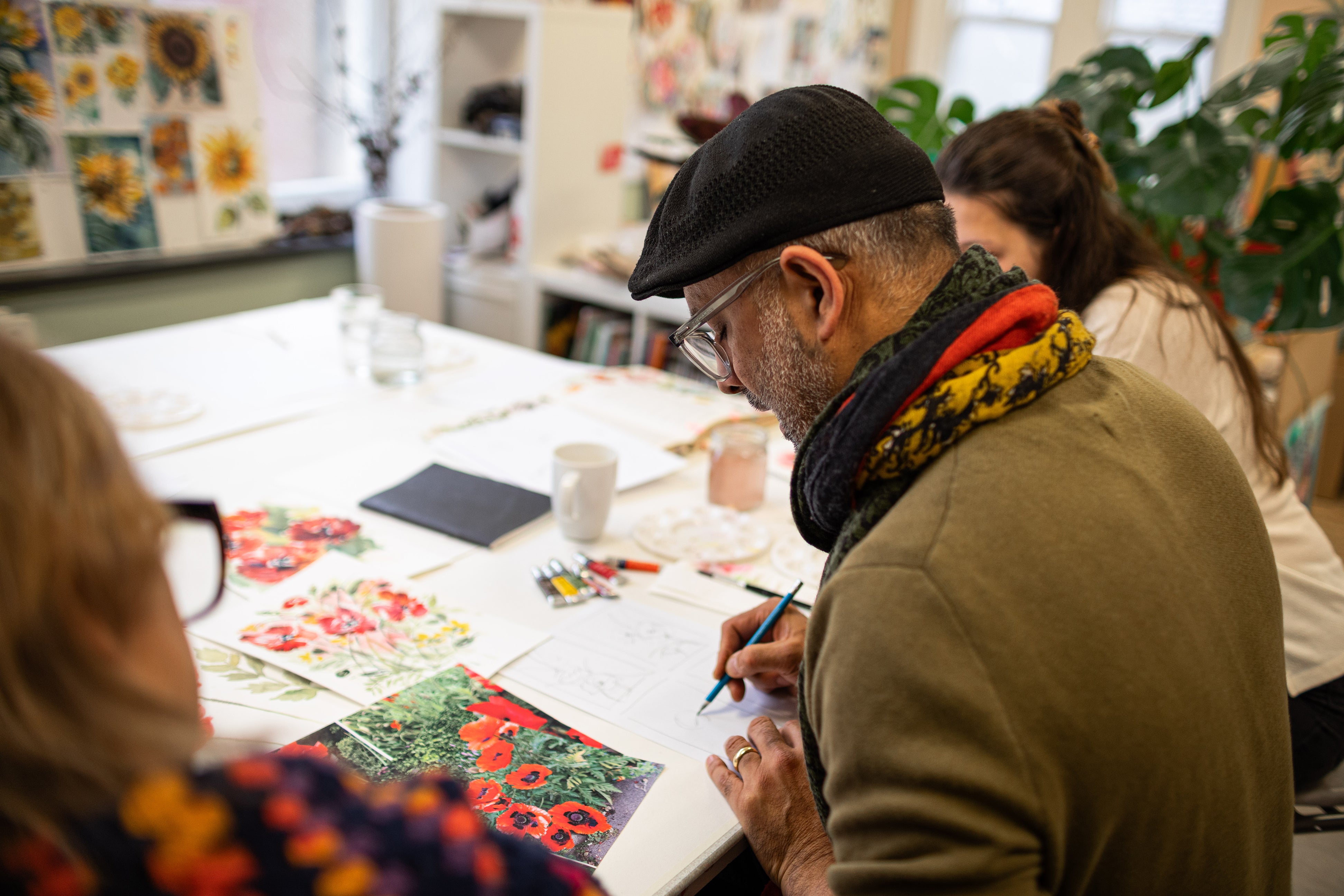 ADULTS** Sunday 4th August 2024   2.30pm - 5pm    Adult Poppy Painting Workshop