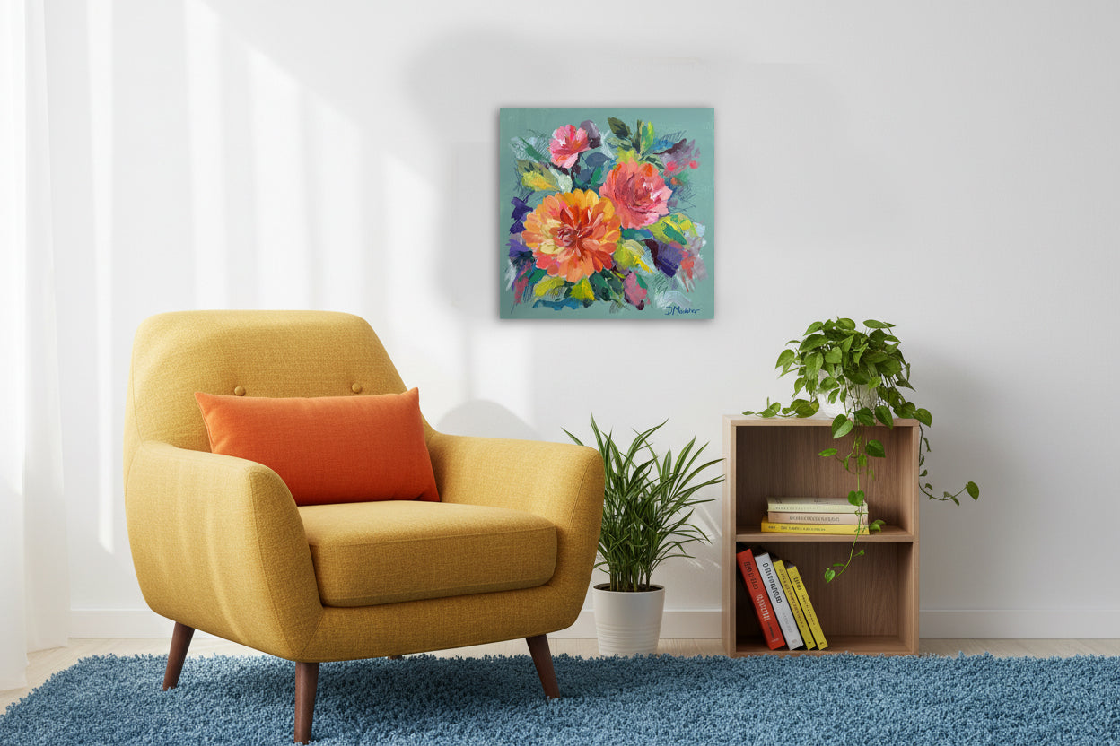 Orange Dahlia