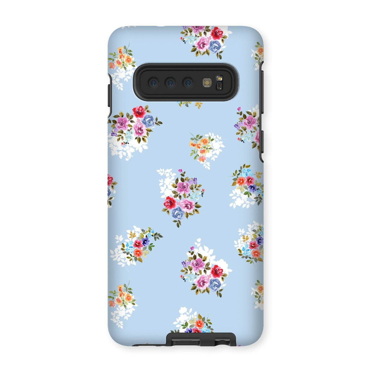SKY BLUE FLORAL PRINT  Phone Case