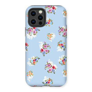 SKY BLUE FLORAL PRINT  Phone Case