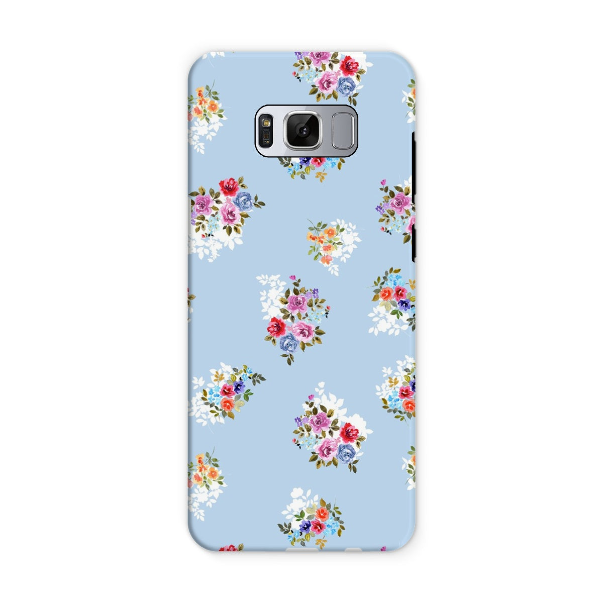 SKY BLUE FLORAL PRINT  Phone Case