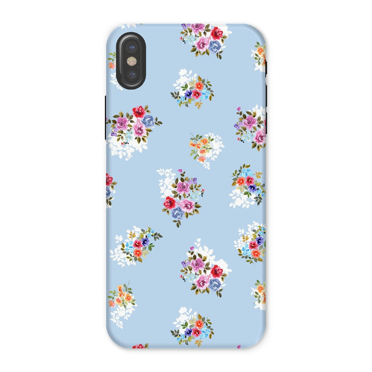 SKY BLUE FLORAL PRINT  Phone Case