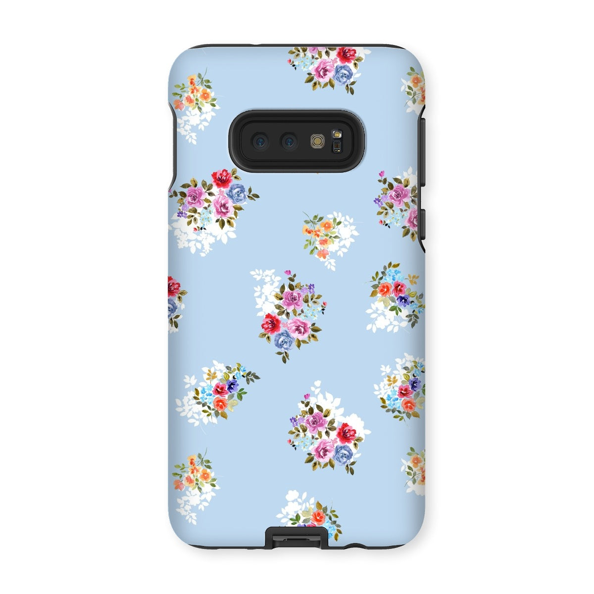 SKY BLUE FLORAL PRINT  Phone Case