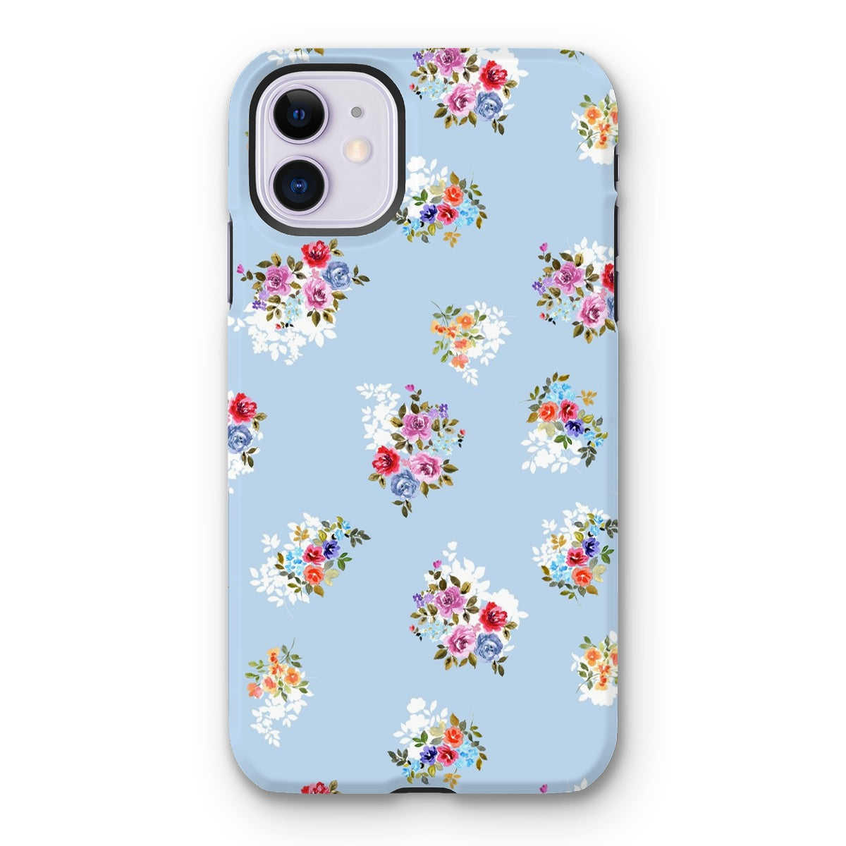 SKY BLUE FLORAL PRINT  Phone Case