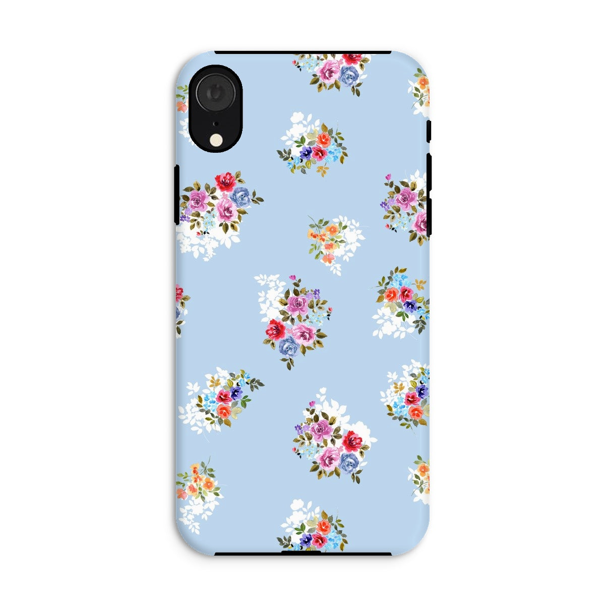 SKY BLUE FLORAL PRINT  Phone Case