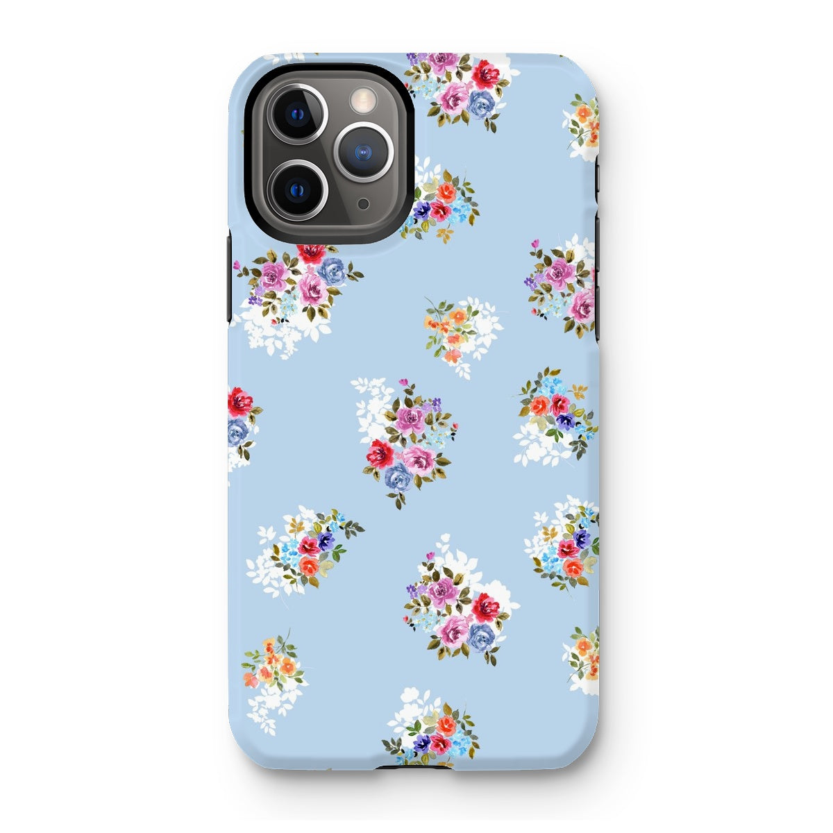 SKY BLUE FLORAL PRINT  Phone Case