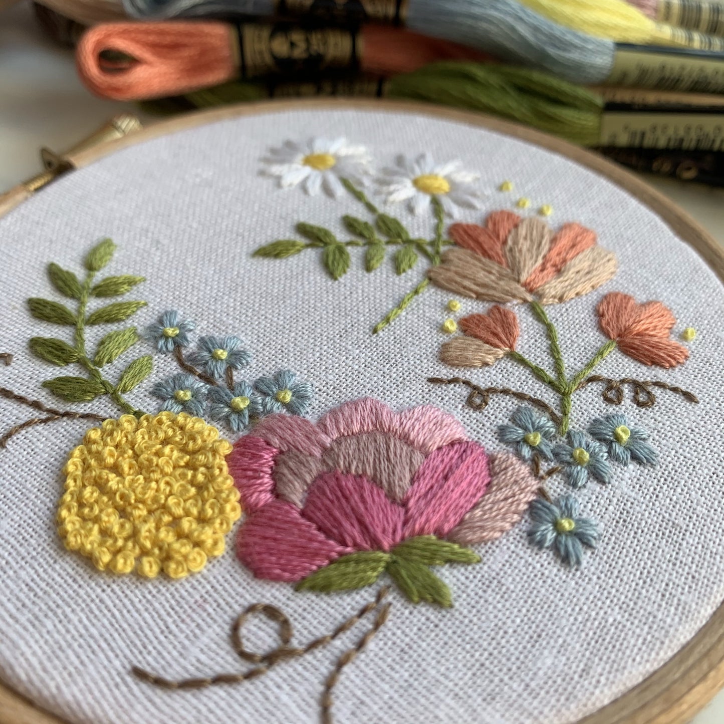 HALF PRICE** Petite bouquet PDF pattern Bundle! 3 designs.