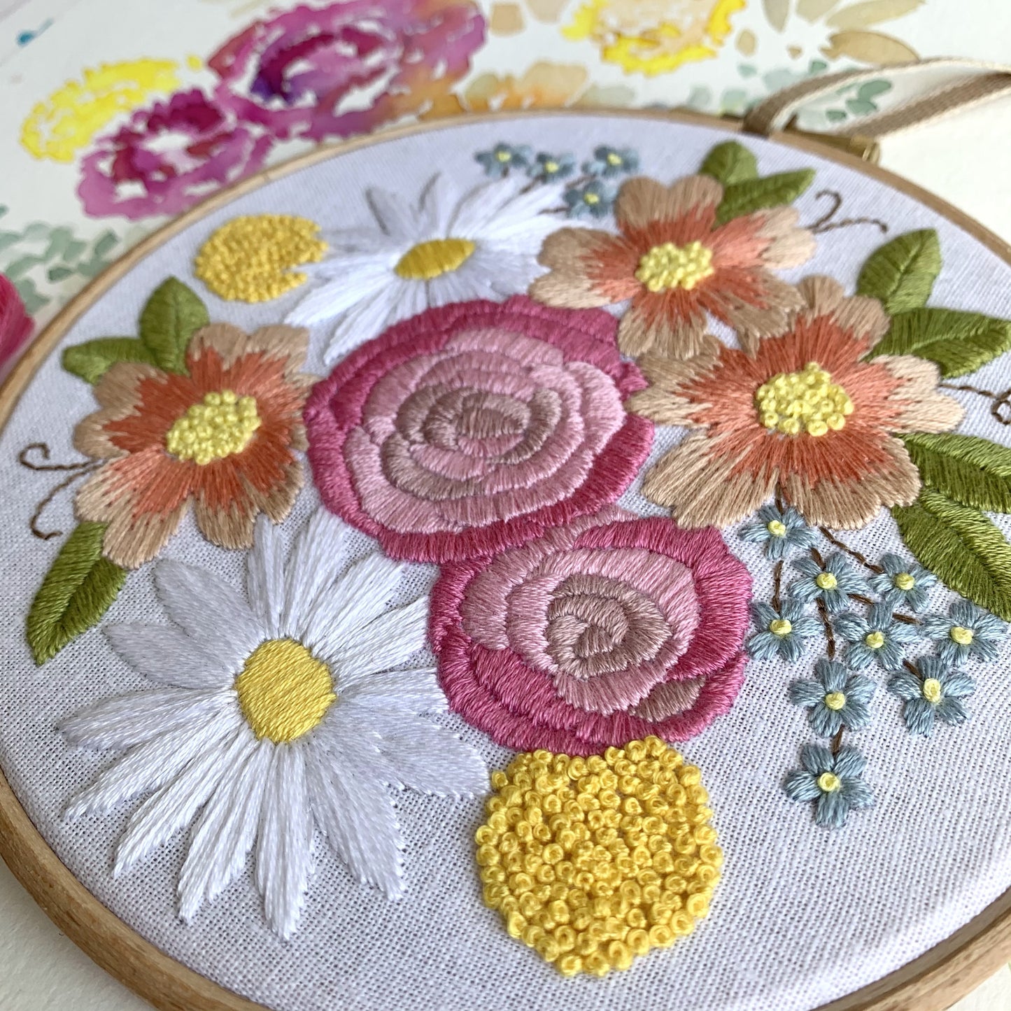 HALF PRICE** Petite bouquet PDF pattern Bundle! 3 designs.