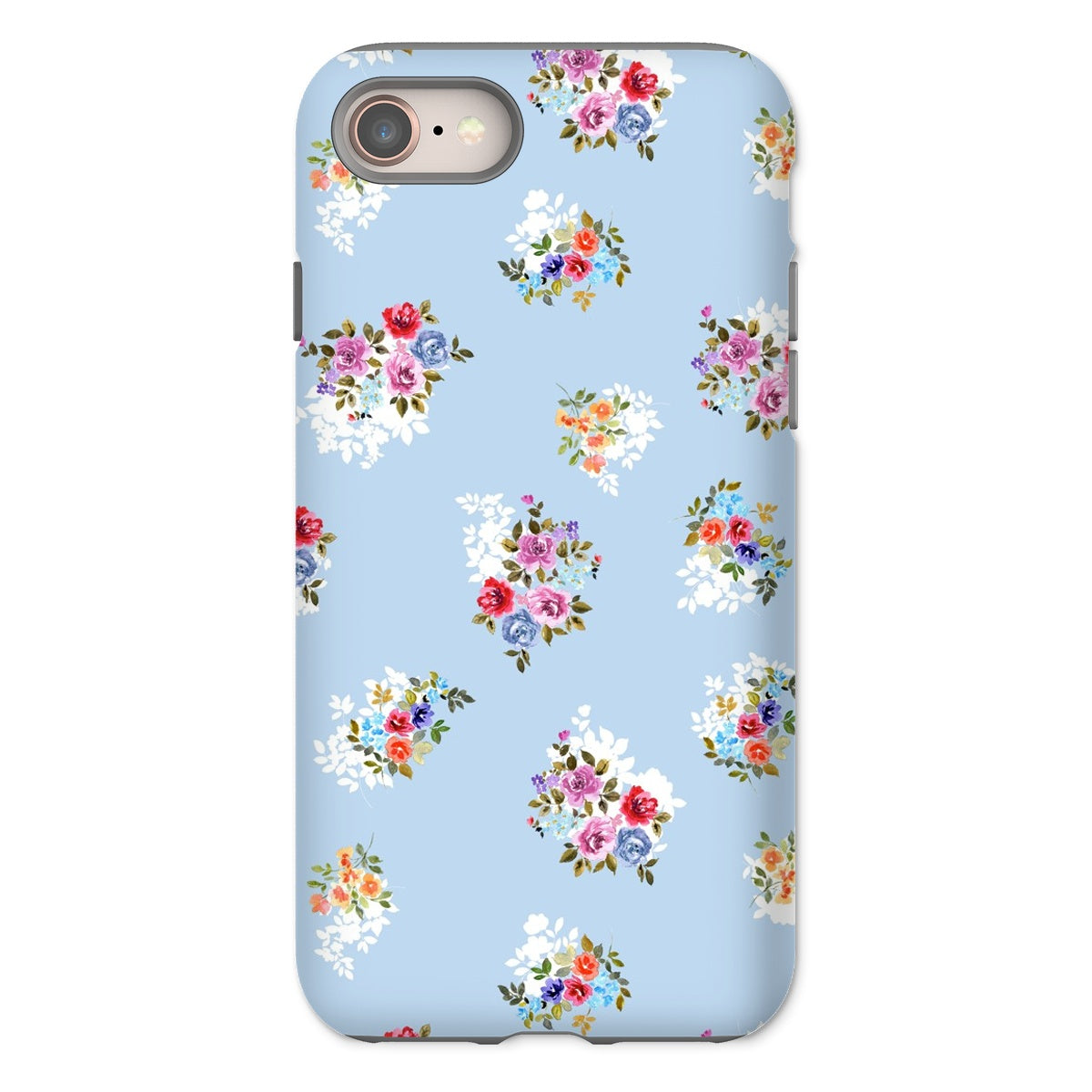 SKY BLUE FLORAL PRINT  Phone Case