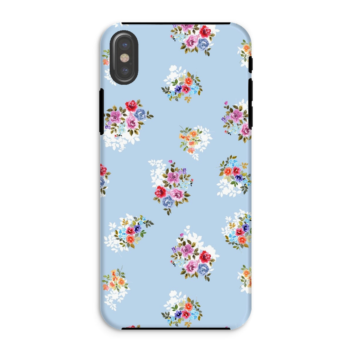 SKY BLUE FLORAL PRINT  Phone Case