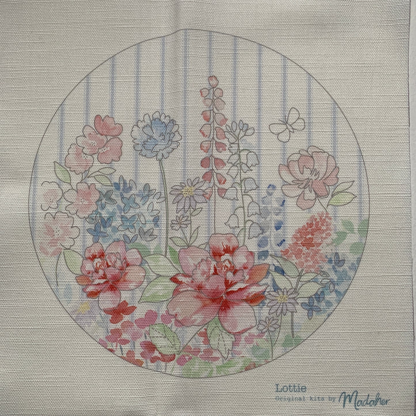 PRE ORDER** Lottie Embroidery panel