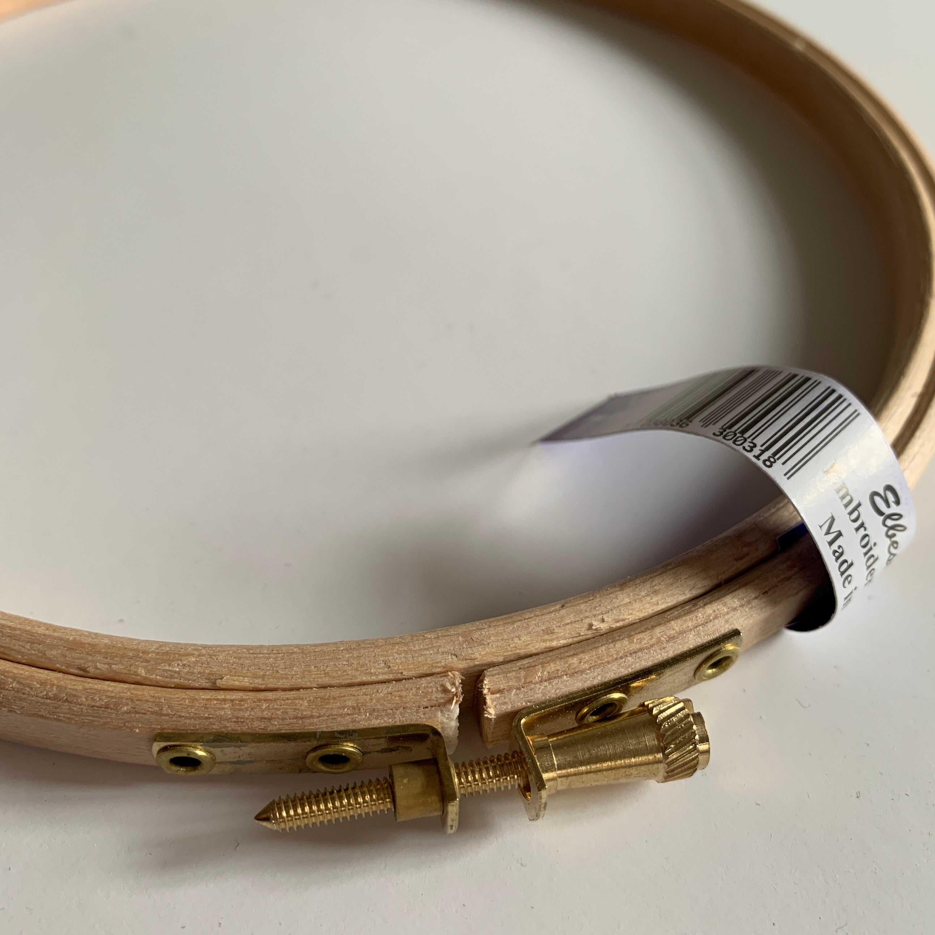 6 Inch (15 cm) Elbesee Wooden Embroidery hoop