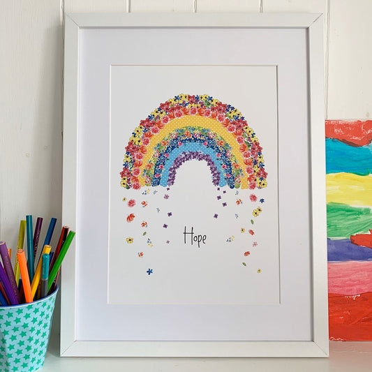Rainbow of Hope Art Print