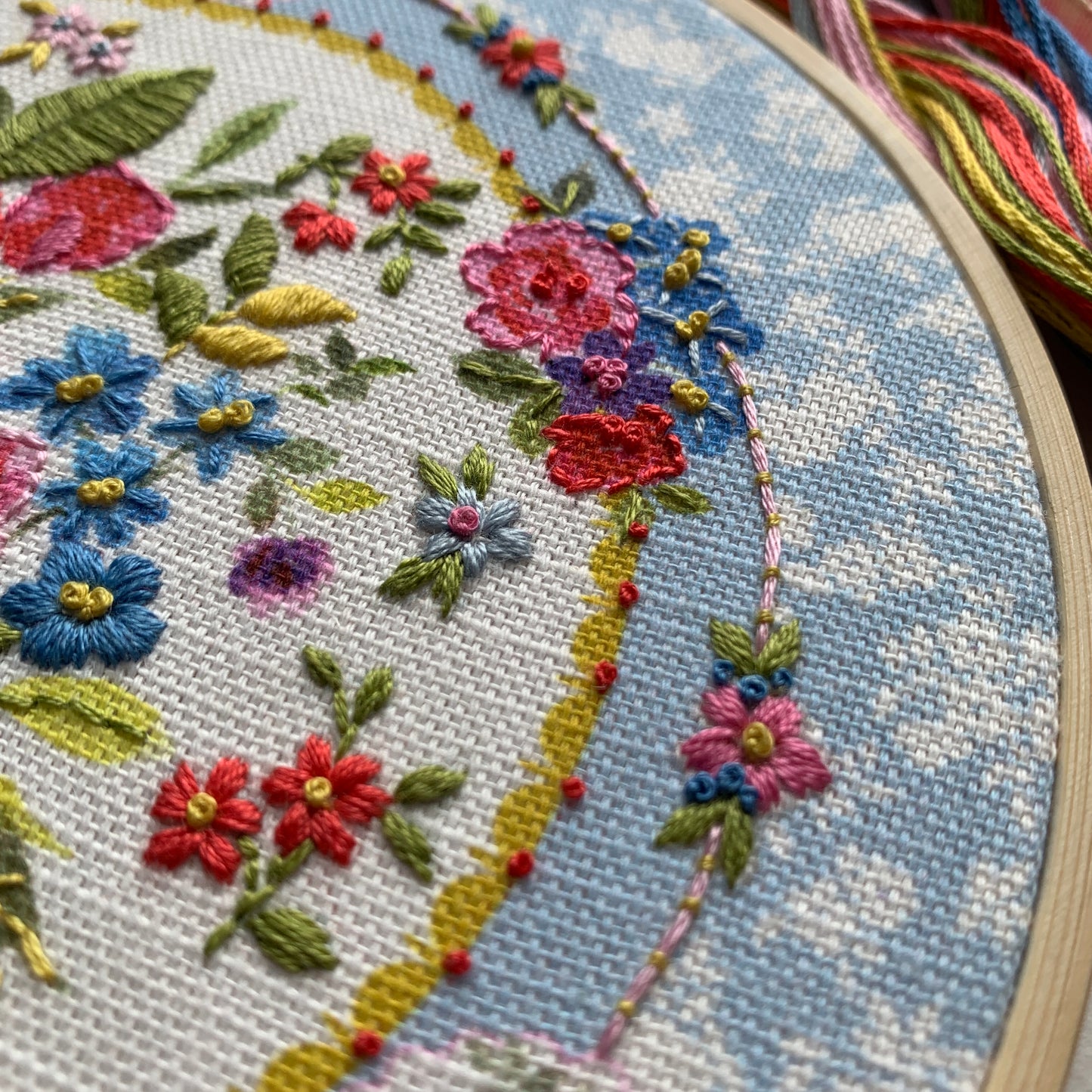 Porcelain Embroidery kit.