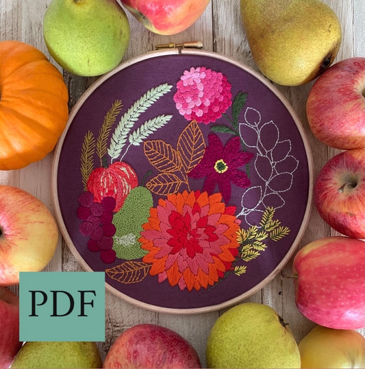 HALF PRICE** Harvest festival PDF pattern