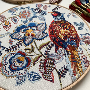 Chintz embroidery kit