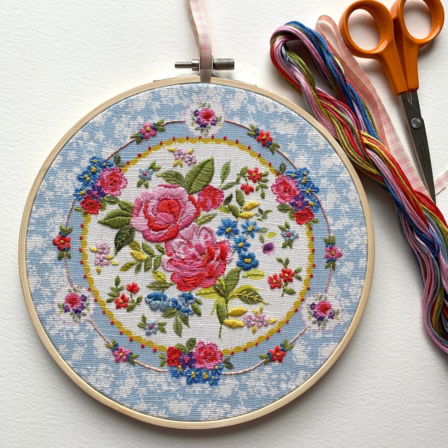 Porcelain Embroidery kit.