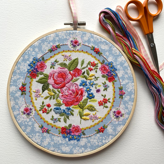 Porcelain Embroidery kit.