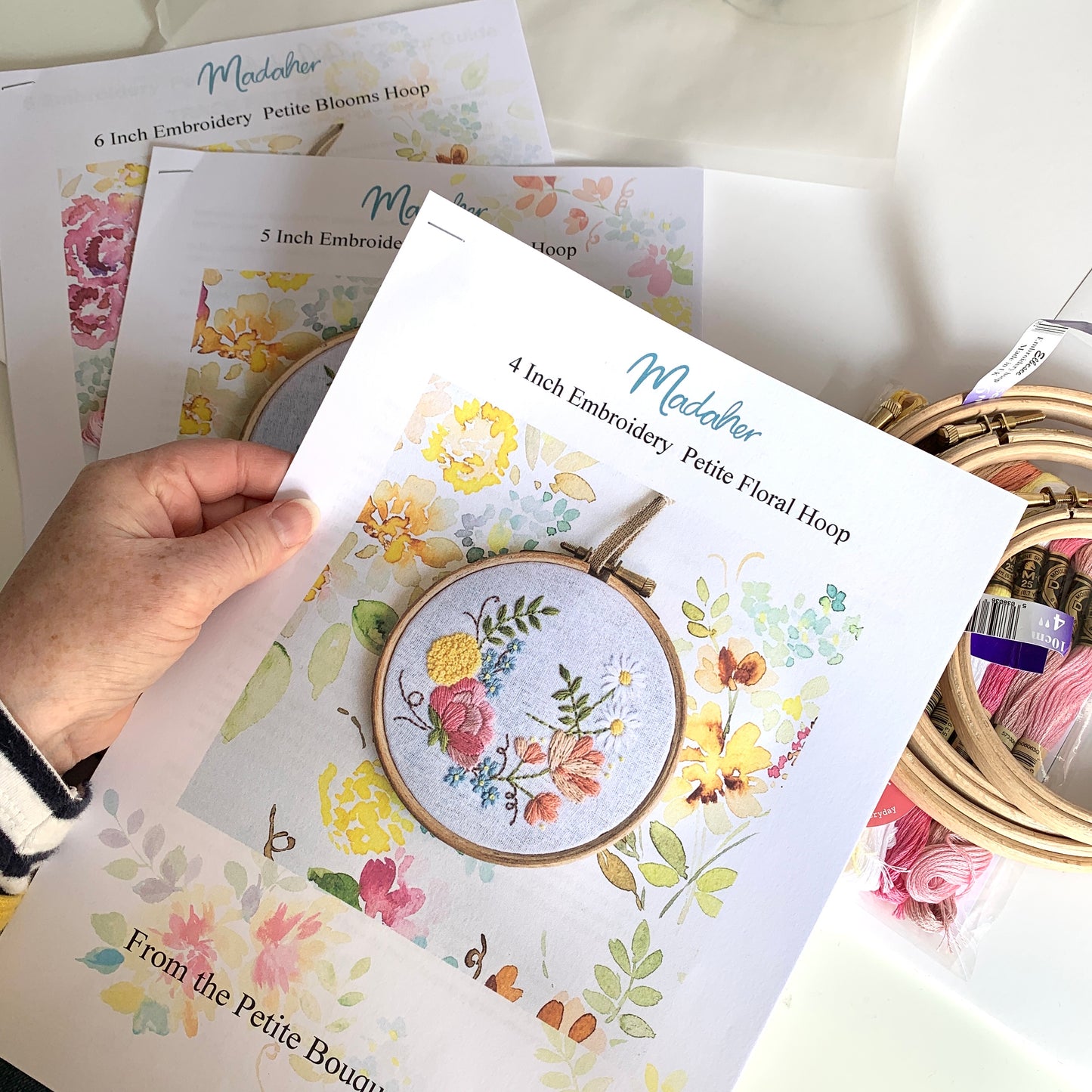 HALF PRICE** Petite bouquet PDF pattern Bundle! 3 designs.