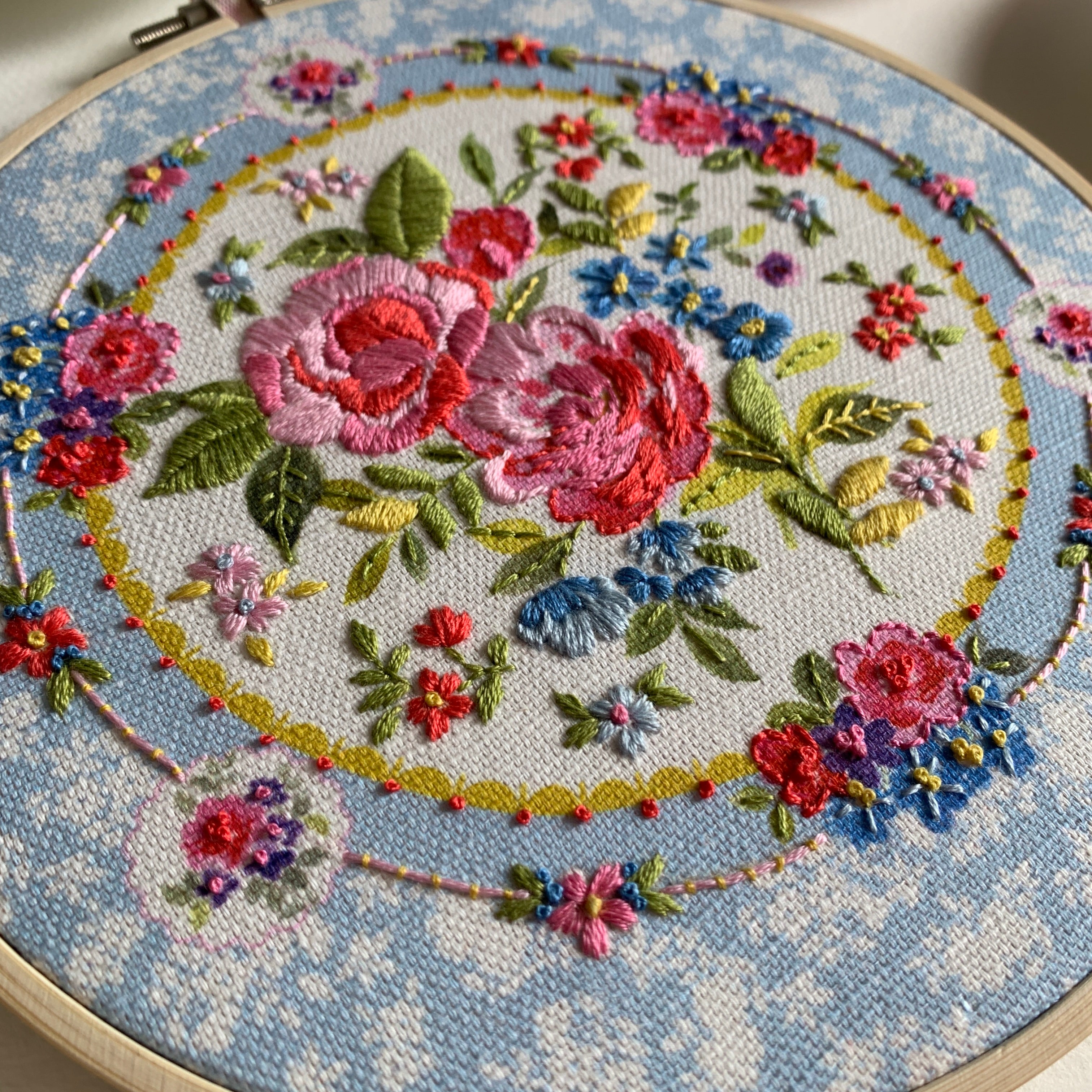 Porcelain Embroidery kit.