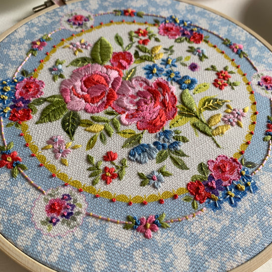Porcelain Embroidery kit.