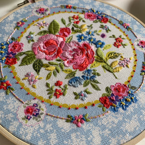 Porcelain Embroidery kit.