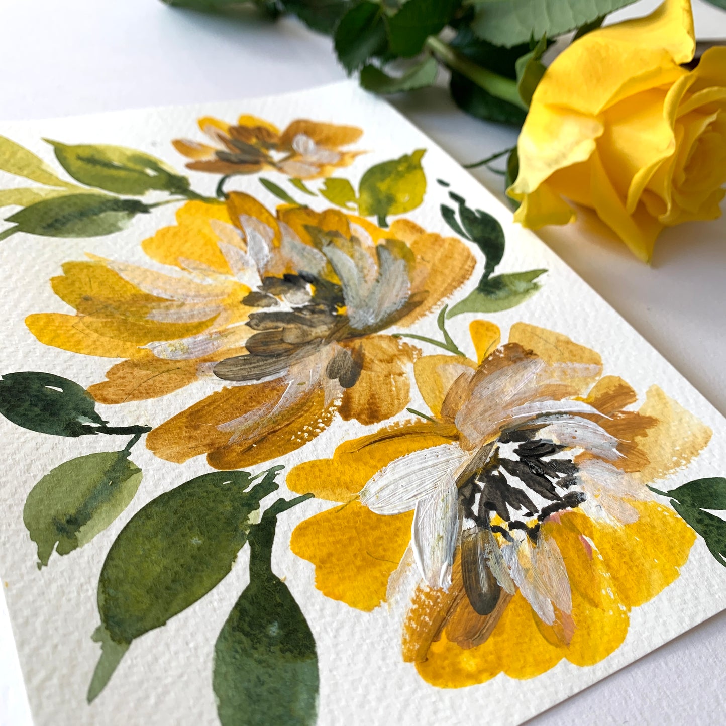 Original floral Painting DM103