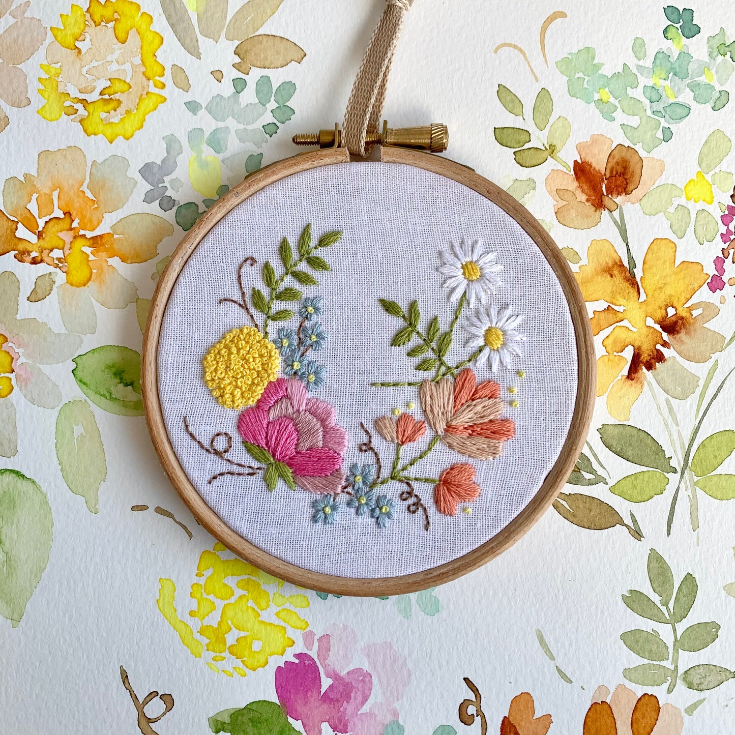 PDF 4 inch Petite Floral From the Petite Bouquet collection.